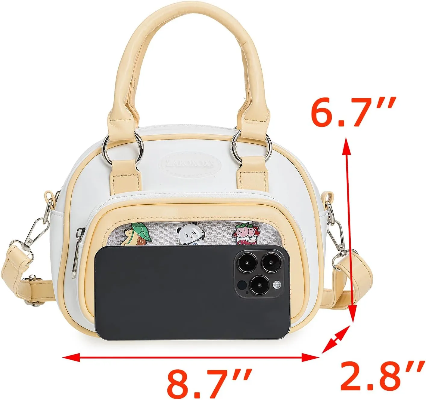 Cute Ita Bag Backpack Kawaii Pin Display Shoulder Purse Crossbody Bag