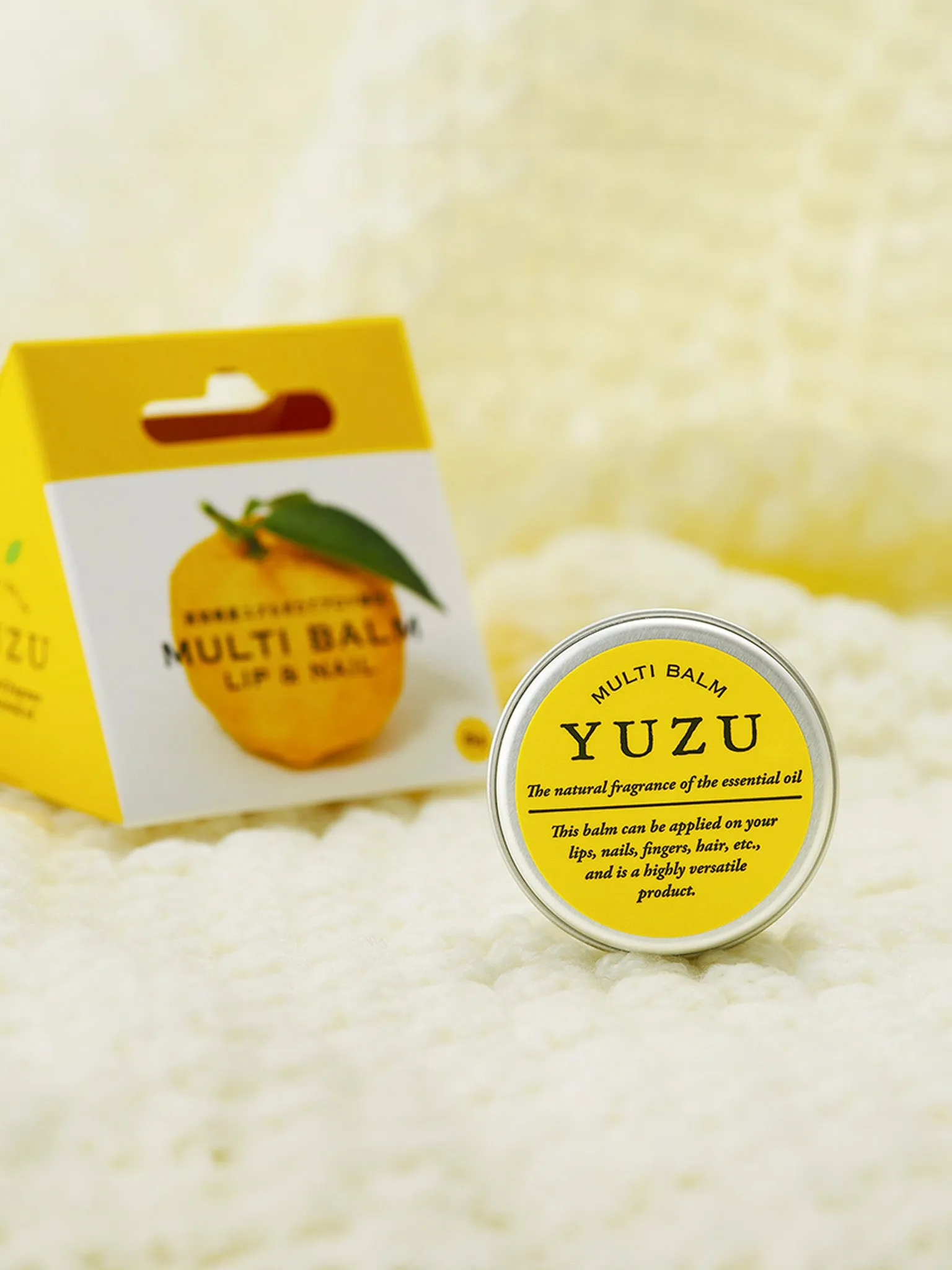 Daily Aroma Japan Yuzu Multi Balm (For Lip & Nail) 8g