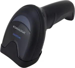 Datalogic QuickScan QD2590 Corded Handheld Omnidirectional Area Imager/Barcode Scanner (Black, 1D, 2D and Postal Codes), Includes Power Supply, RS232 Cable and USB Cable