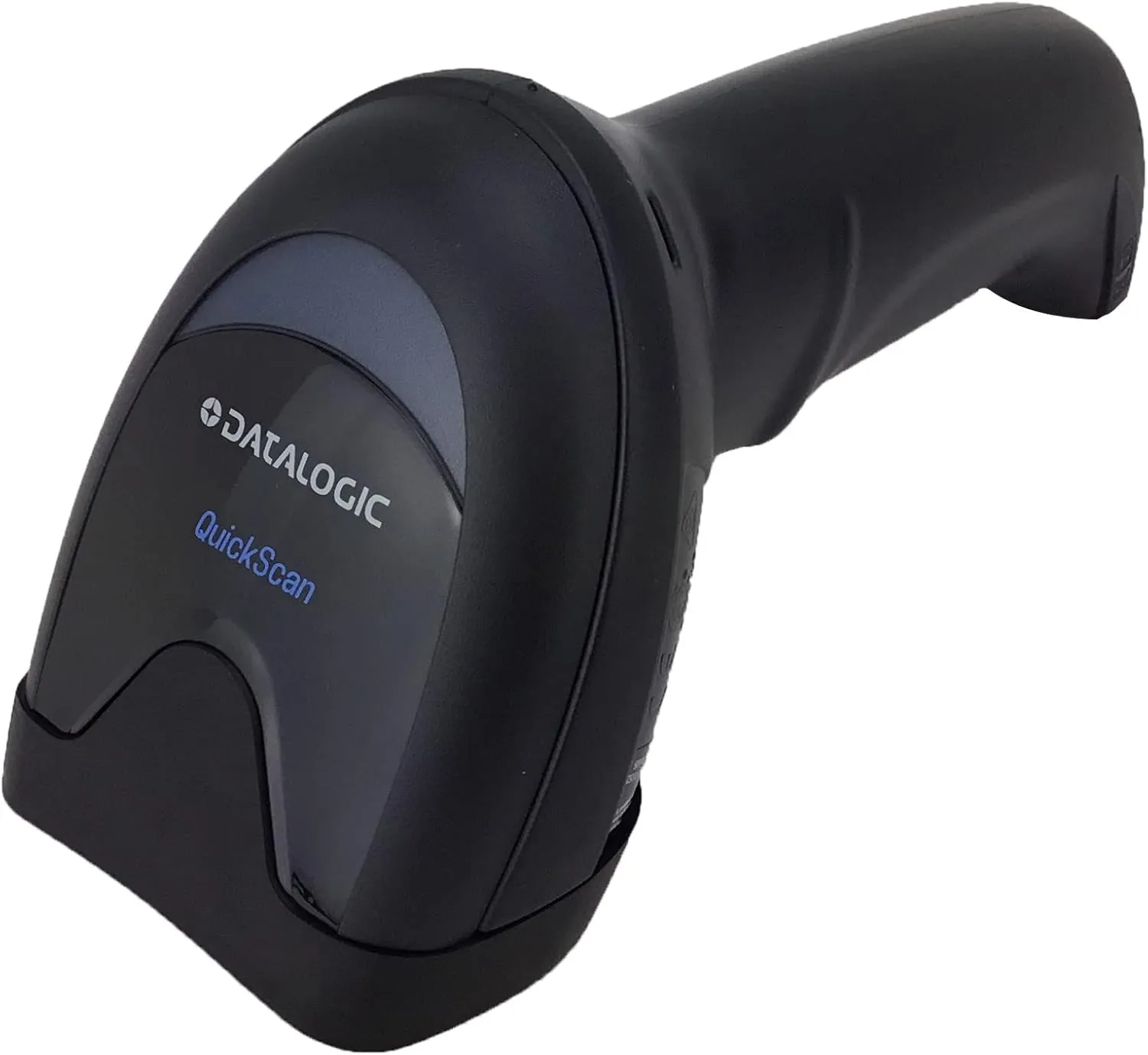 Datalogic QuickScan QD2590 Corded Handheld Omnidirectional Area Imager/Barcode Scanner (Black, 1D, 2D and Postal Codes), Includes Power Supply, RS232 Cable and USB Cable