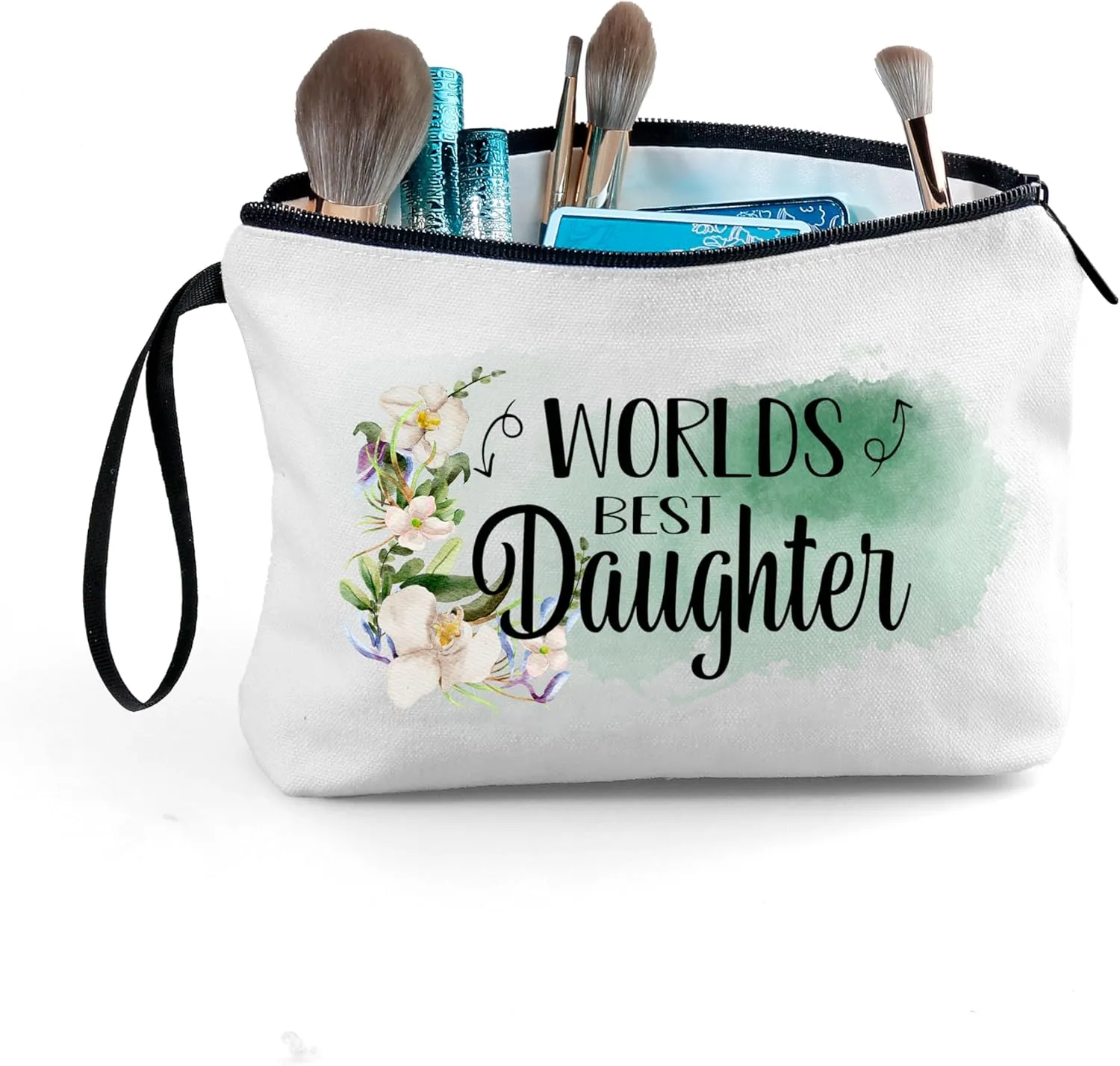 Daughter Gifts from Mom Daughter Gifts Gifts for Daughter Birthday Gift for Daughter Small Make Up Travel Cosmetic Bag Bridal Shower Wedding Gift Christmas Birthday Graduation Gift for Daughter
