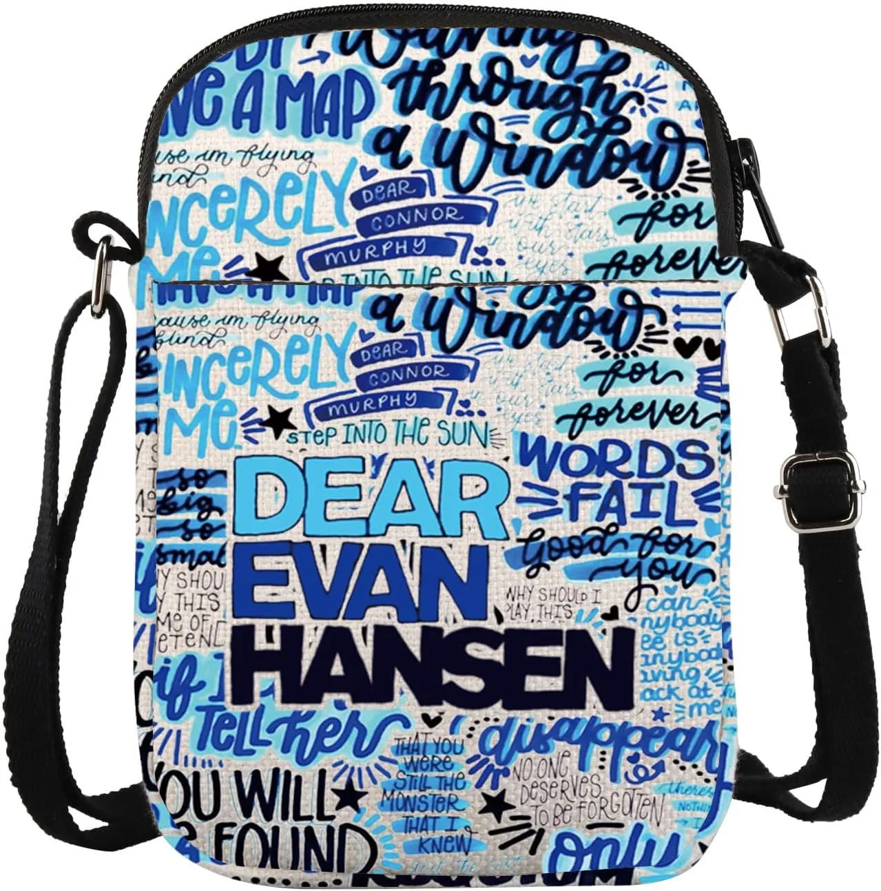Dear Evan Hansen Musical Theatre Inspired Crossbody Bag Musical Fans Gift