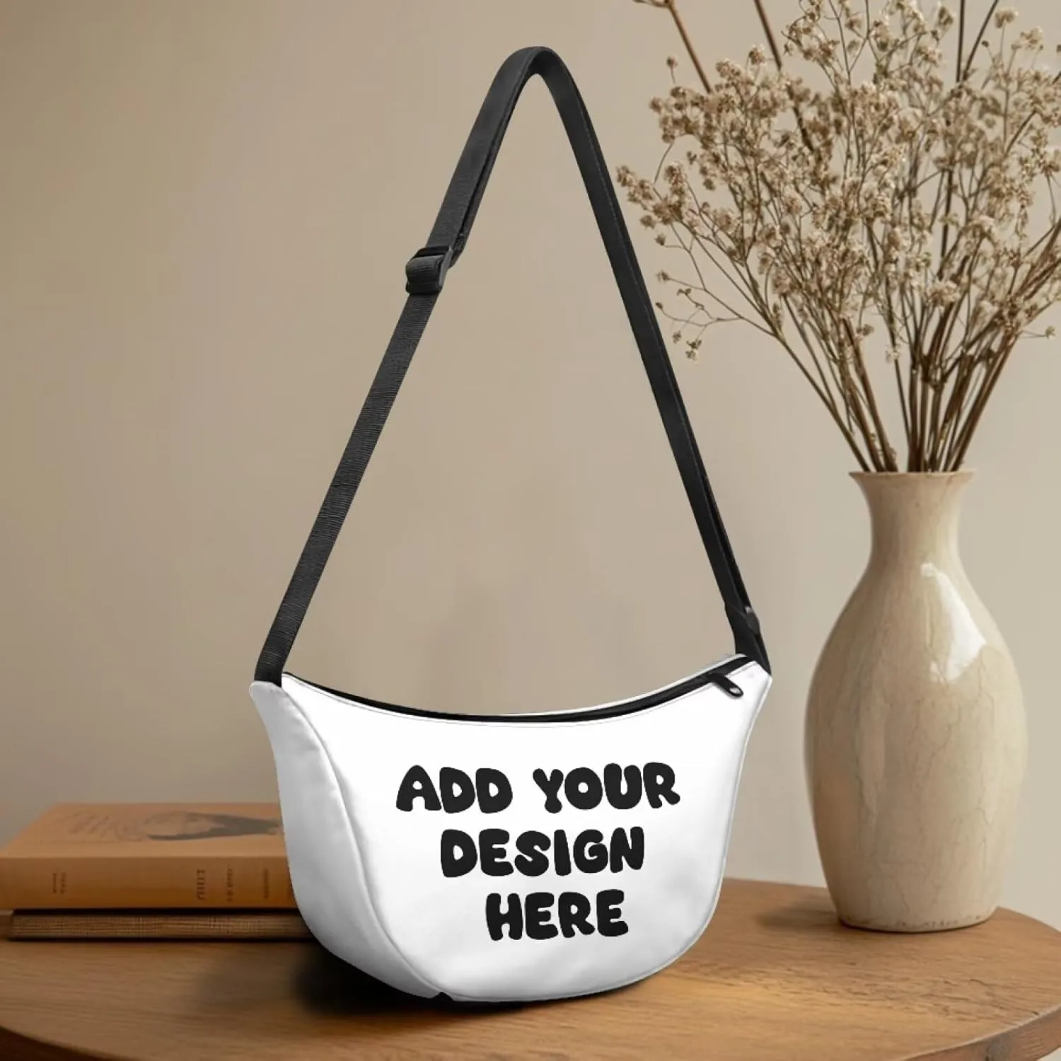 Dolyues Chic Women's Crossbody Hobo Sling Bag - Fashionable Crescent Shoulder Purse & Casual Dumpling Handbag