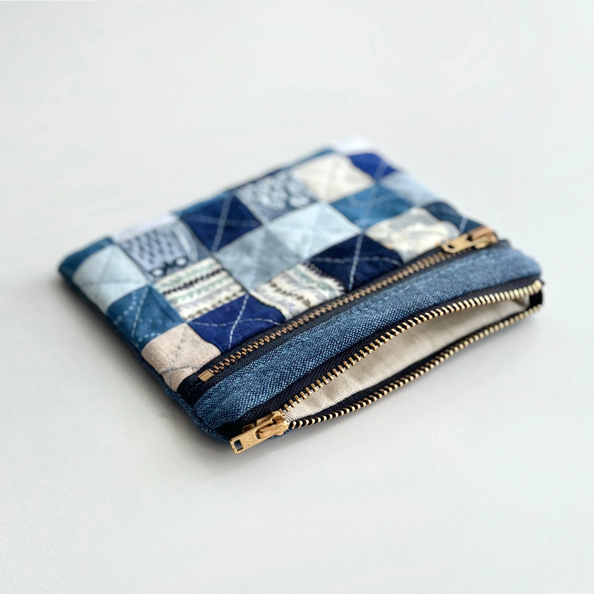 Double Zip Pouch 2