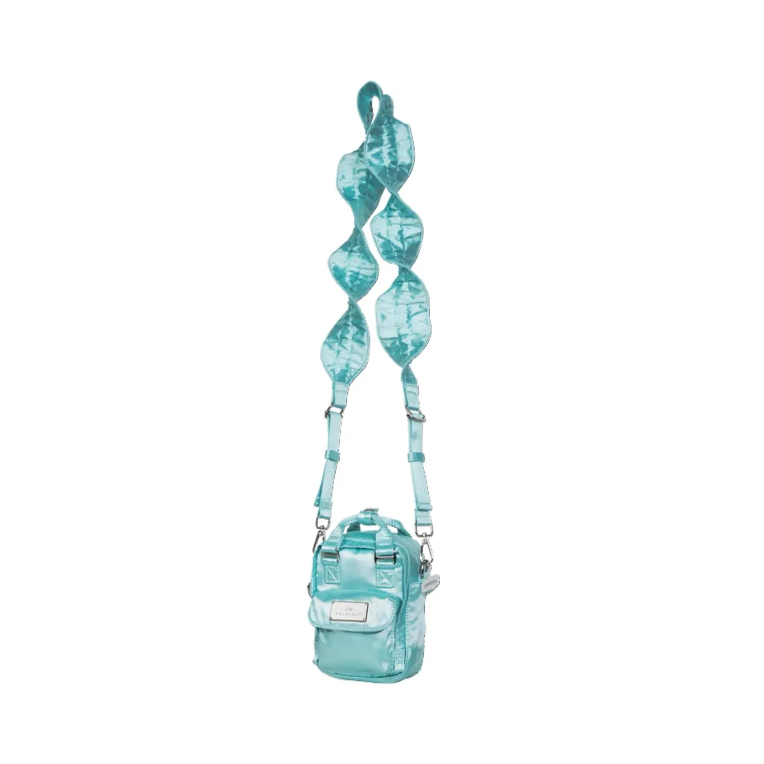 Doughnut Macaroon Tiny Girlitude Series Crossbody Bag - Moonstone