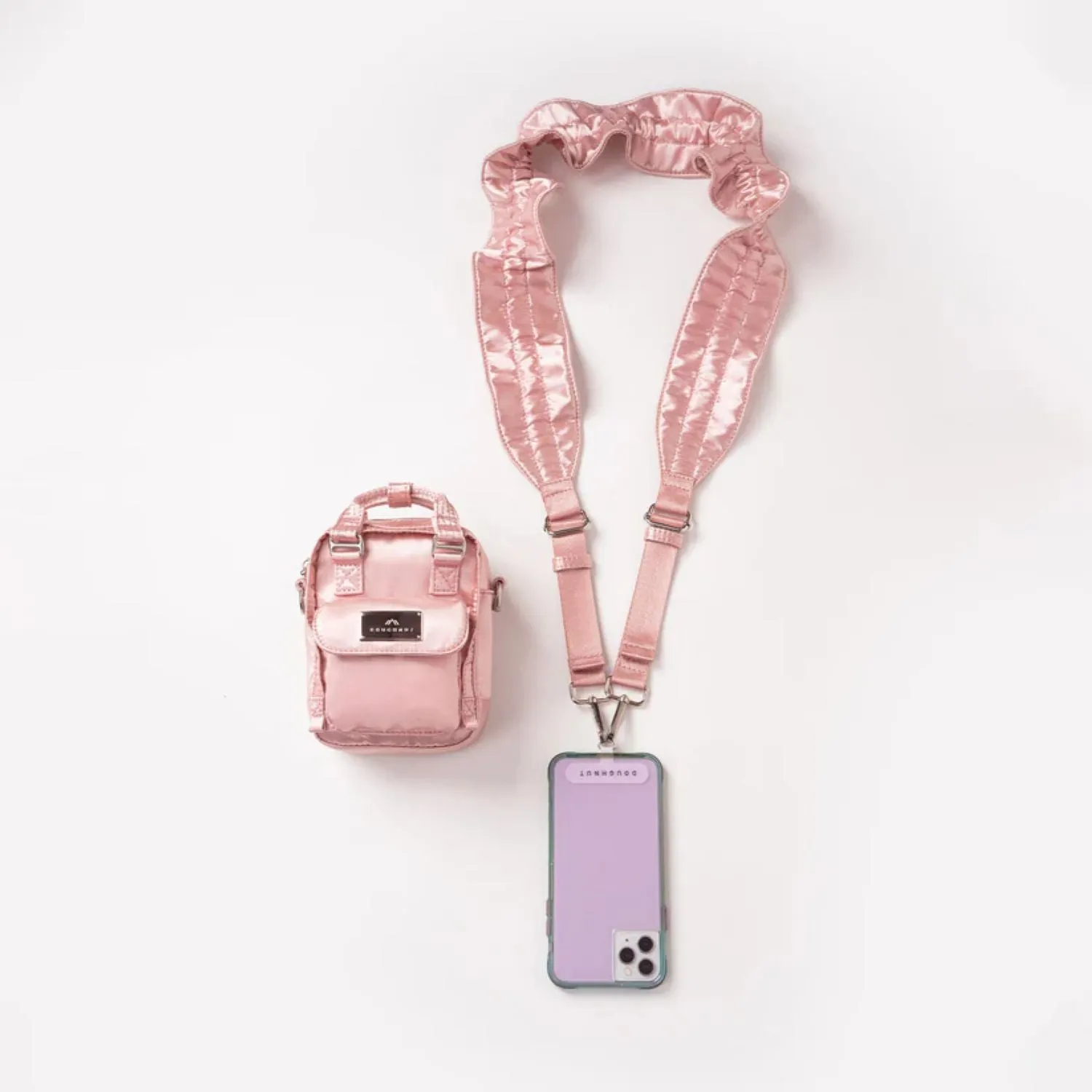 Doughnut Macaroon Tiny Girlitude Series Crossbody Bag - Moonstone