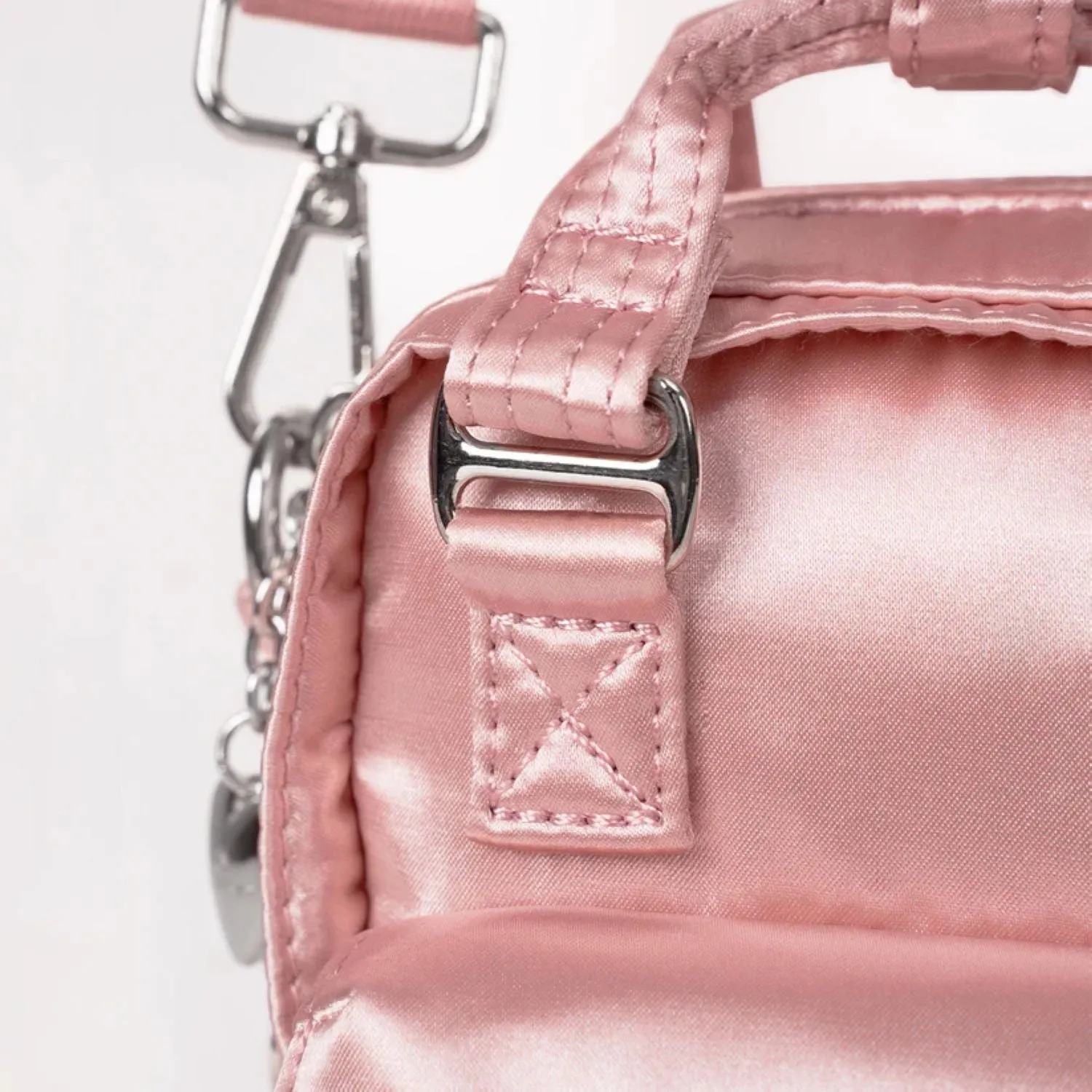 Doughnut Macaroon Tiny Girlitude Series Crossbody Bag - Moonstone