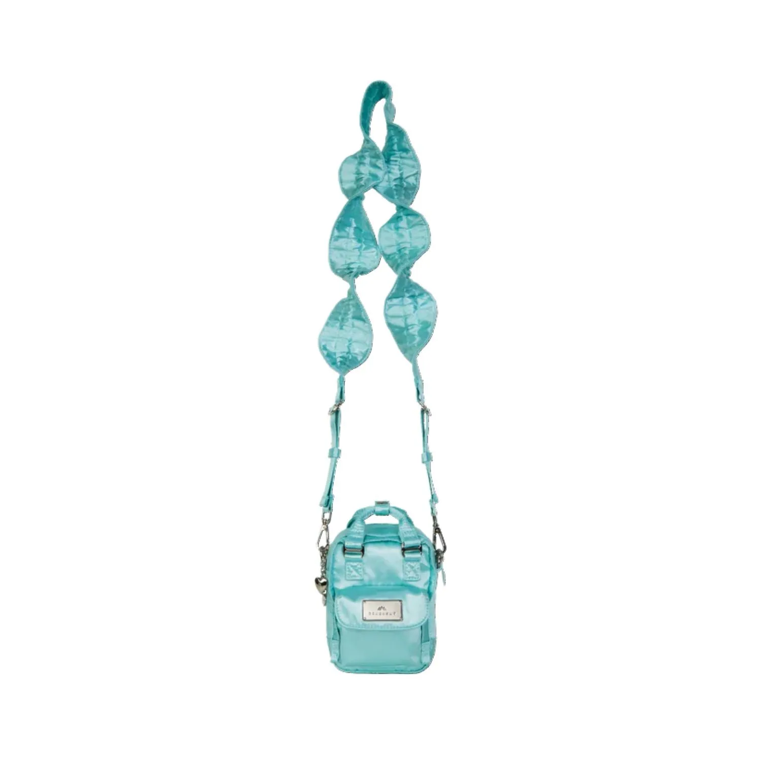 Doughnut Macaroon Tiny Girlitude Series Crossbody Bag - Moonstone