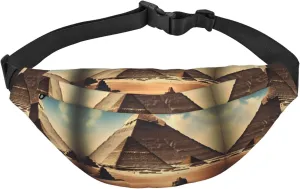 Dreaming of the Pyramids of Khufu Fashion Crossbody Appearance High capacity outdoor with Adjustable Comfortable Work Leisure Versatile