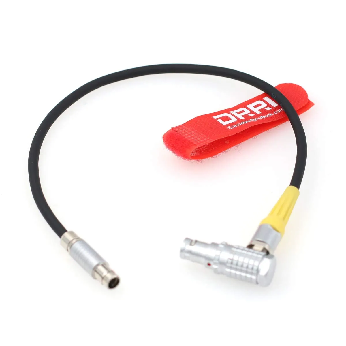 DRRI Preston 4799 MDR-3 & MDR-4 Motor Right Angle 10 pin to RS 3pin Arri Alexa,RED, Sony Venice Power Run Stop Cable