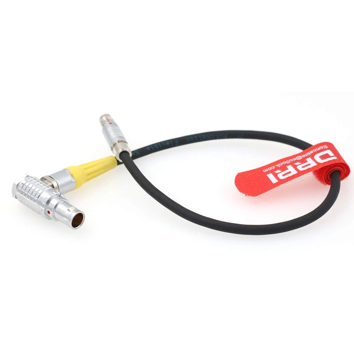 DRRI Preston 4799 MDR-3 & MDR-4 Motor Right Angle 10 pin to RS 3pin Arri Alexa,RED, Sony Venice Power Run Stop Cable