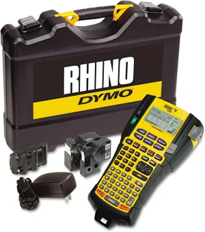 DYMO - Rhino 5200 Industrial Label Maker Kit, 5 Lines