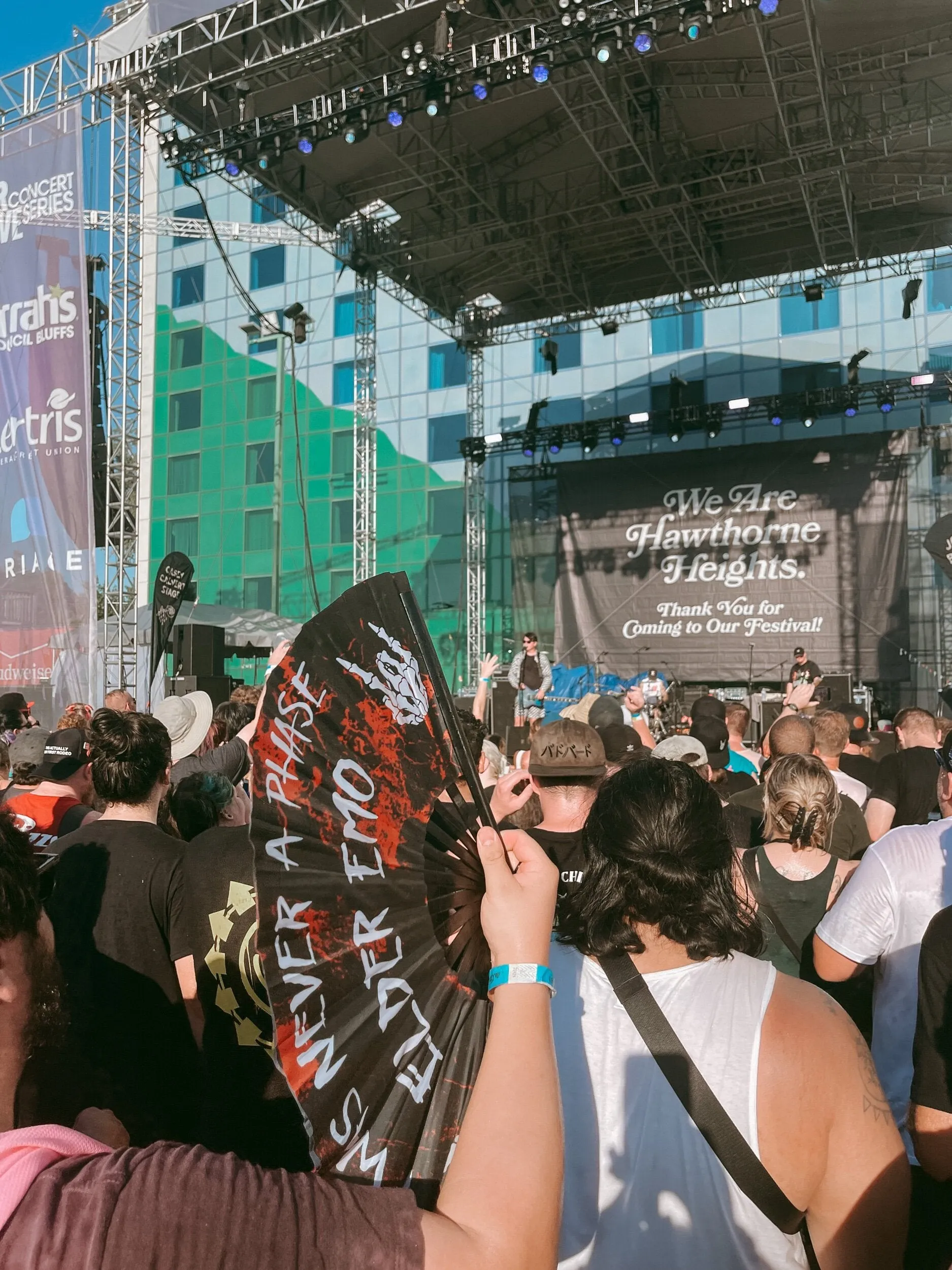 Elder Emo Hand Fan