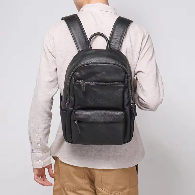 Elite Voyager Geniune Leather Backpack - Fushia