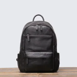 Elite Voyager Geniune Leather Backpack - Fushia
