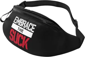 Embrace The Suck Crossbody waist bag, casual chest bag
