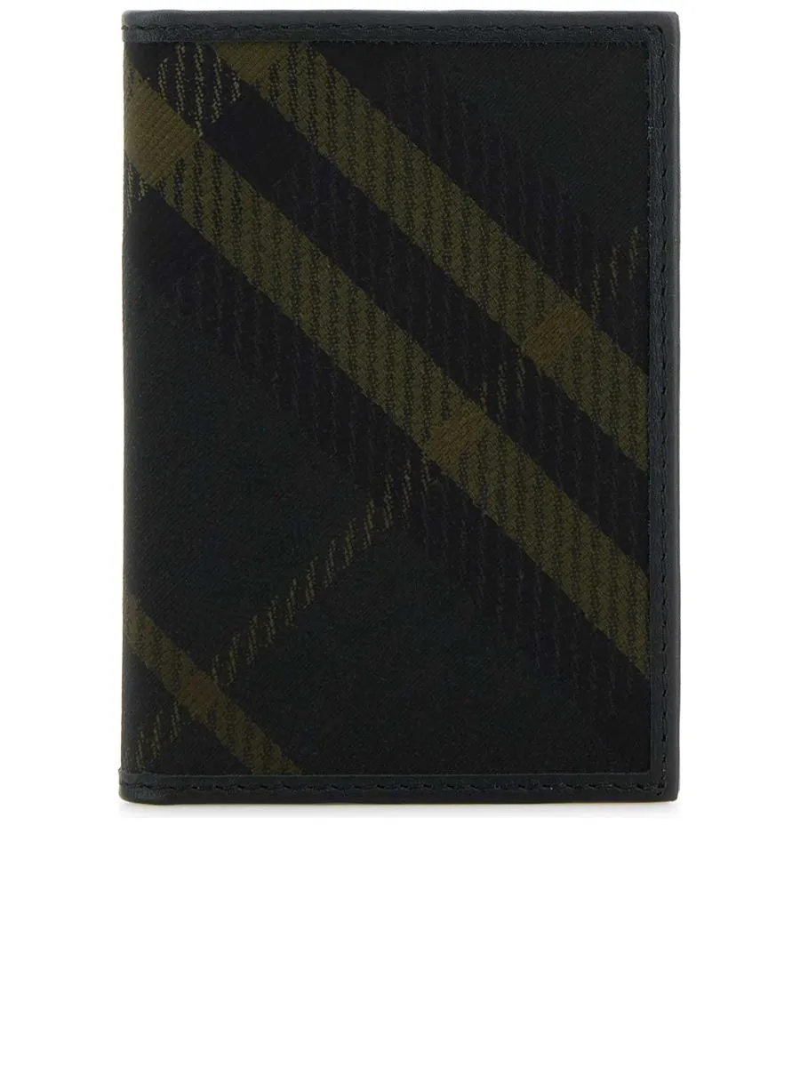 Embroidered Canvas Card Holder