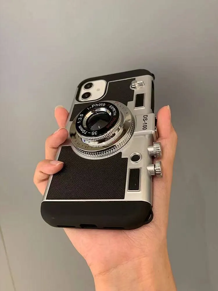 Emily in Paris 3D Retro Camera iPhone Case