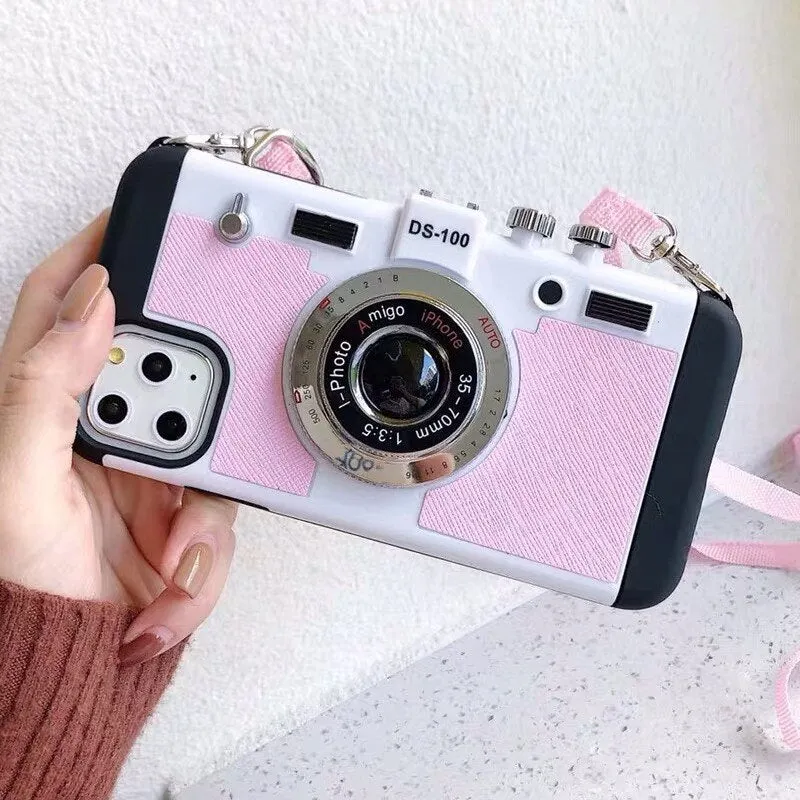 Emily in Paris 3D Retro Camera iPhone Case