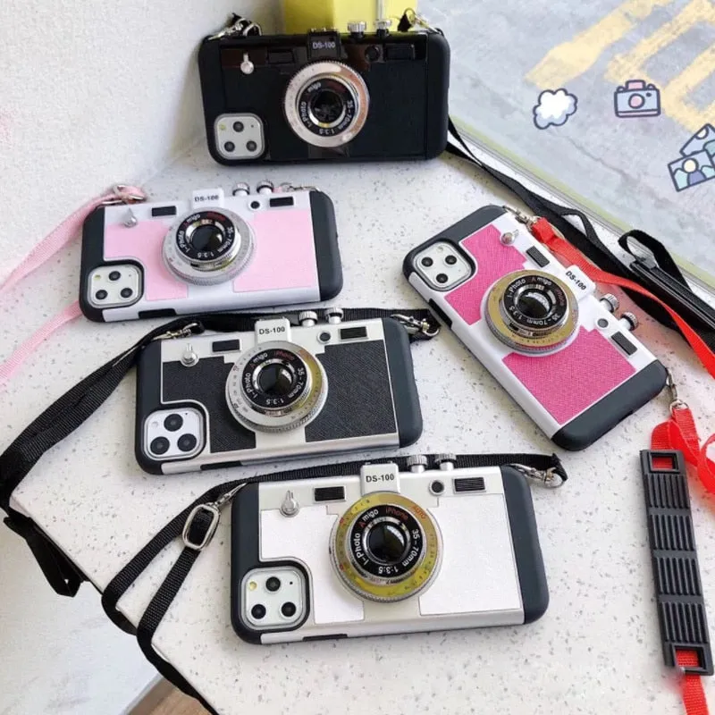 Emily in Paris 3D Retro Camera iPhone Case