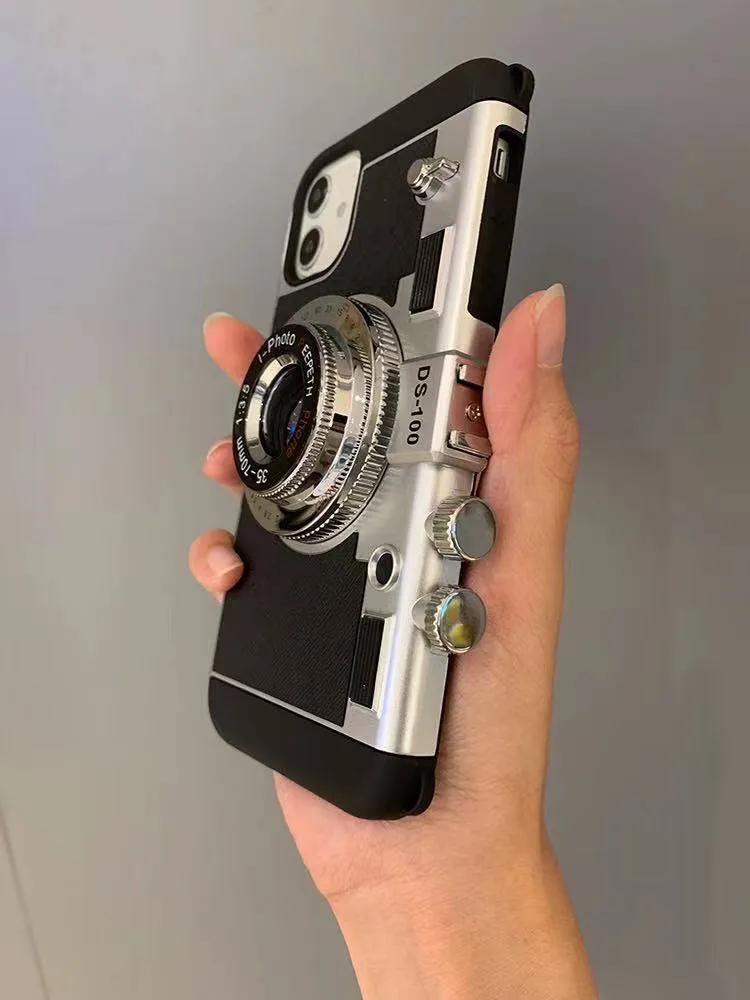 Emily in Paris 3D Retro Camera iPhone Case