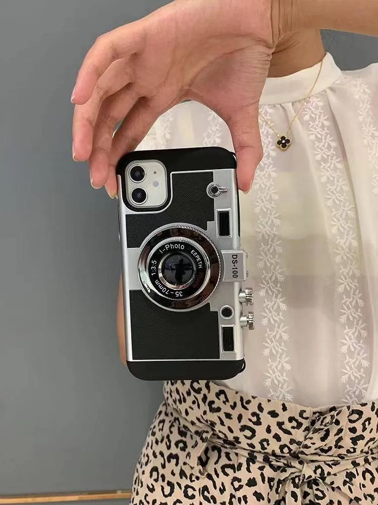 Emily in Paris 3D Retro Camera iPhone Case