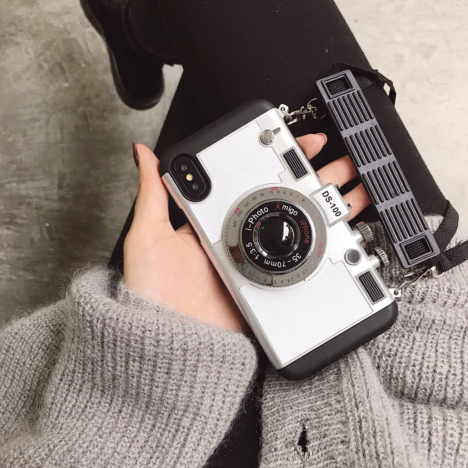 Emily in Paris 3D Retro Camera iPhone Case