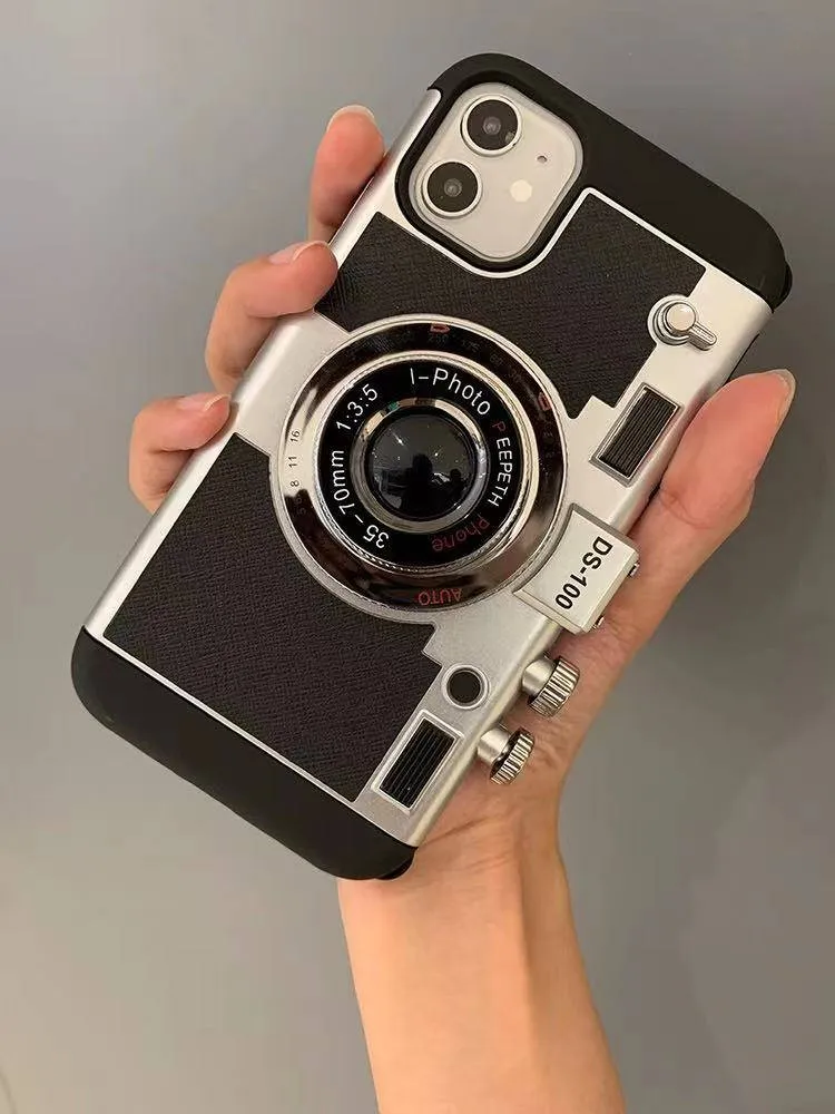 Emily in Paris 3D Retro Camera iPhone Case