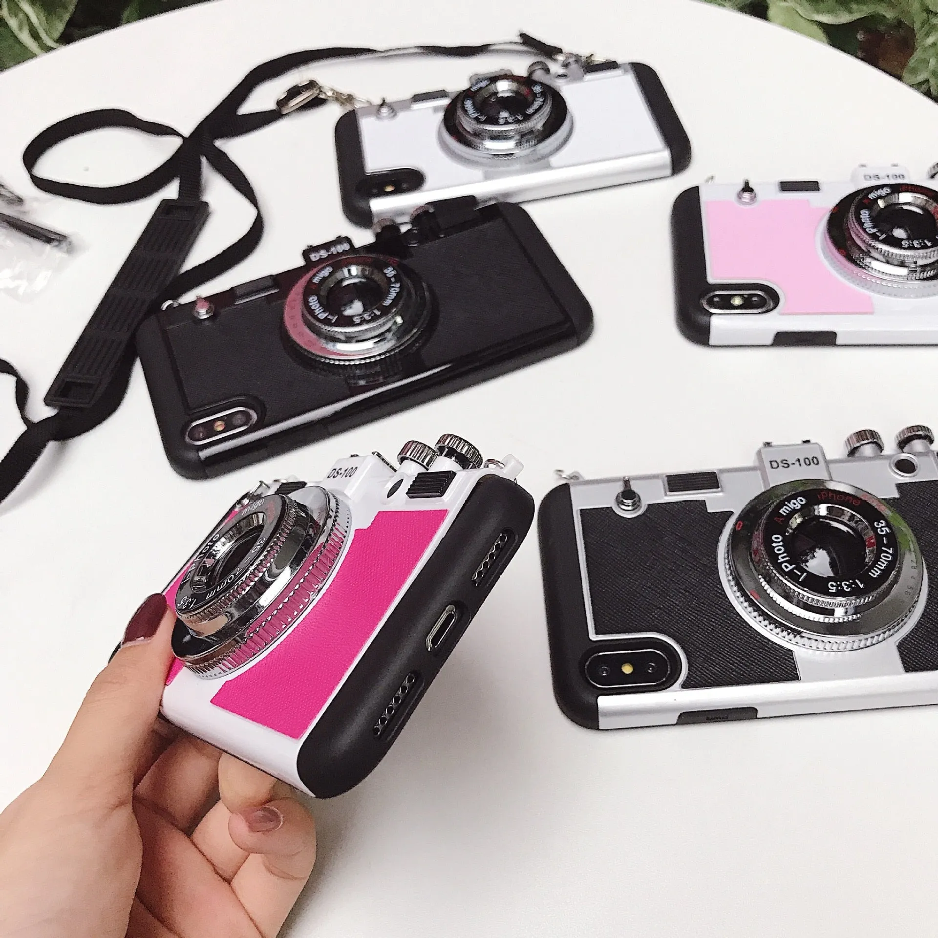 Emily in Paris 3D Retro Camera iPhone Case