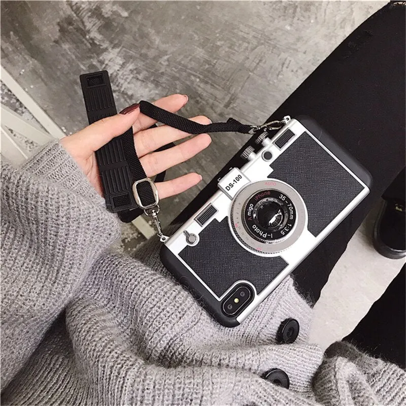 Emily in Paris 3D Retro Camera iPhone Case