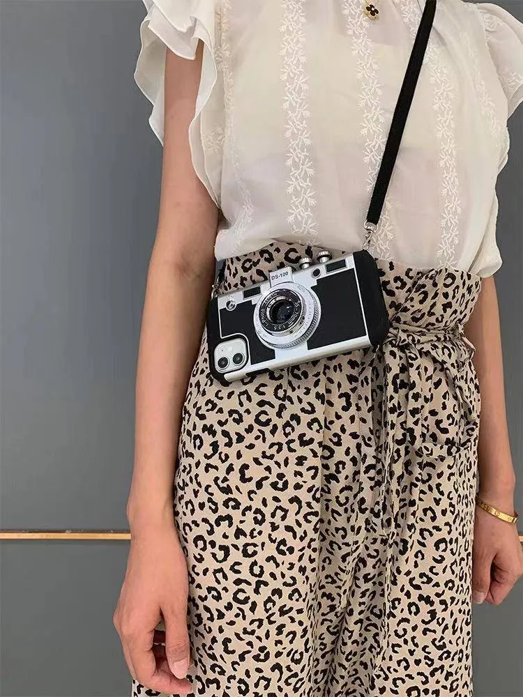 Emily in Paris 3D Retro Camera iPhone Case
