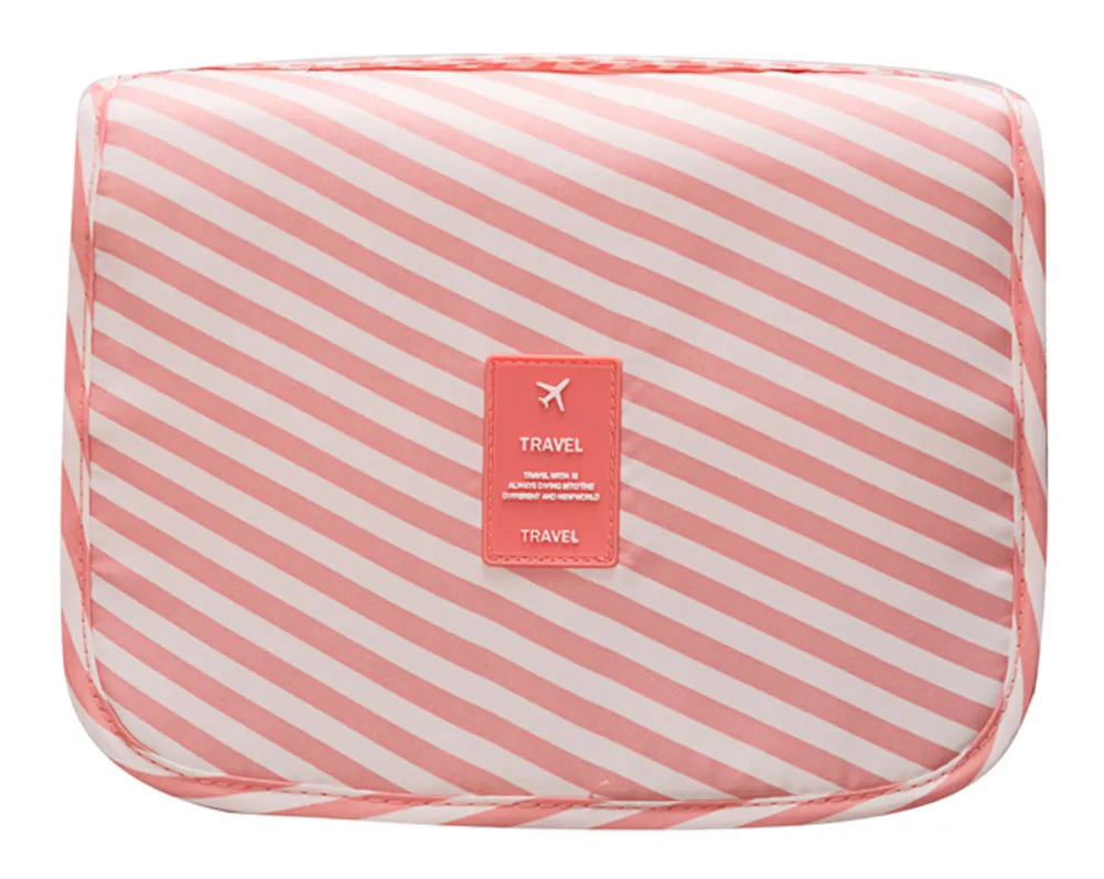 Fabric Multifunction Cosmetic Bag Portable Makeup Pouches Waterproof Travel Toiletry Pouch #20