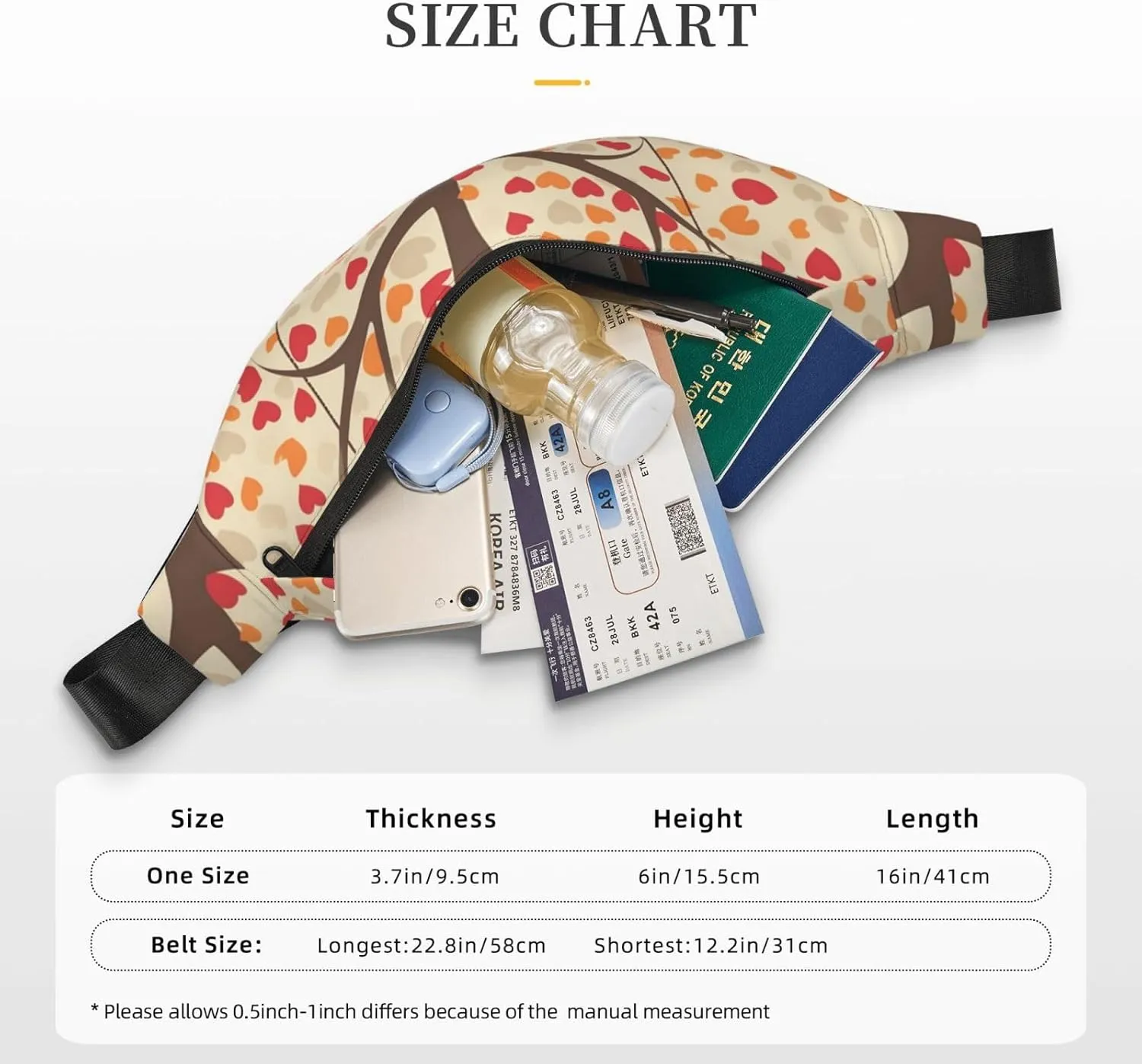Fanny Packs For Women Men Waist Bag Waterproof Sport Belt Bag Tree With Birds On Swing Fashion Waist Pack Adjustable Crossbody Bags Zipper Bum Bag For Running Hiking Travel