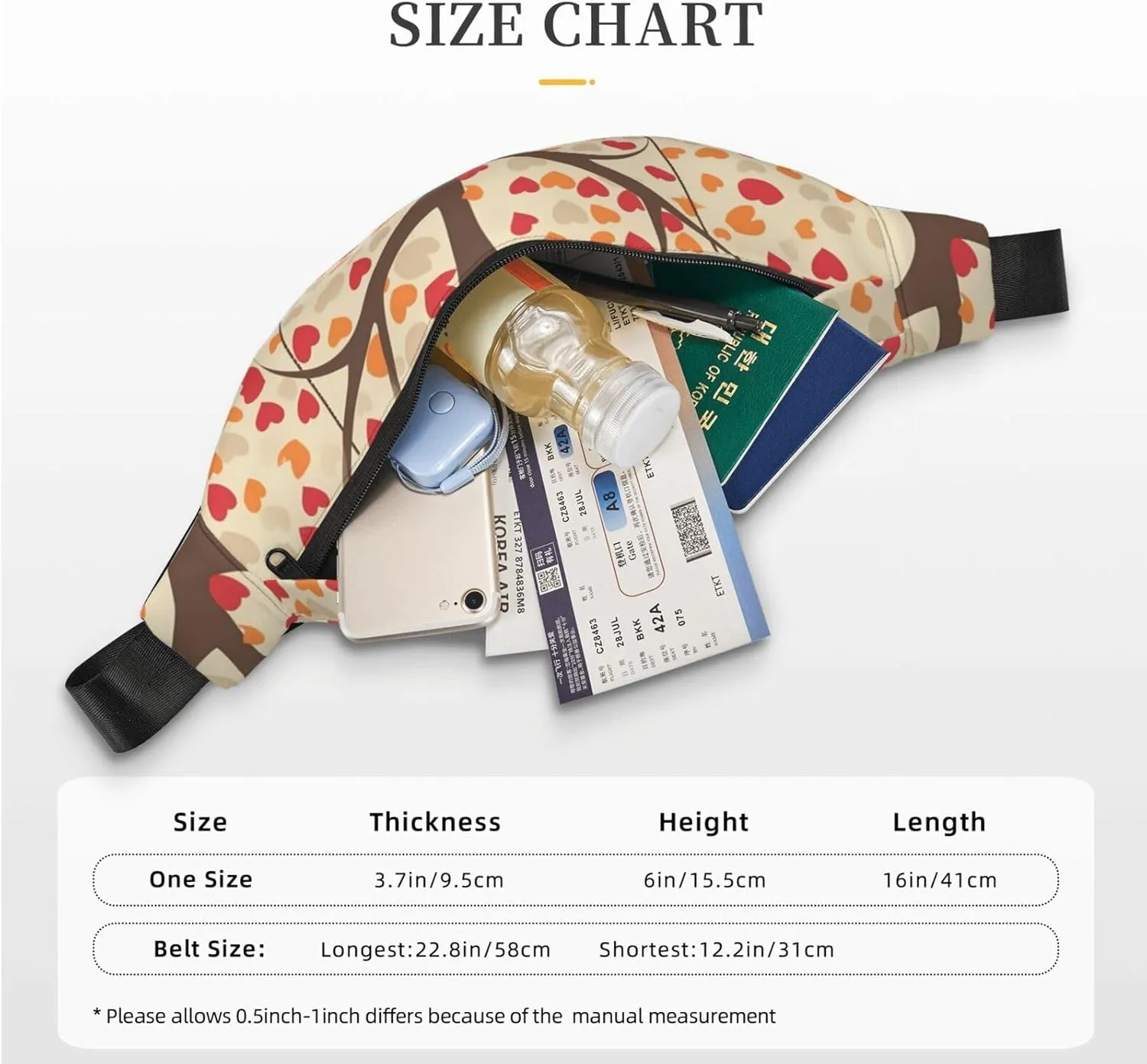 Fanny Packs For Women Men Waist Bag Waterproof Sport Belt Bag Tree With Birds On Swing Fashion Waist Pack Adjustable Crossbody Bags Zipper Bum Bag For Running Hiking Travel