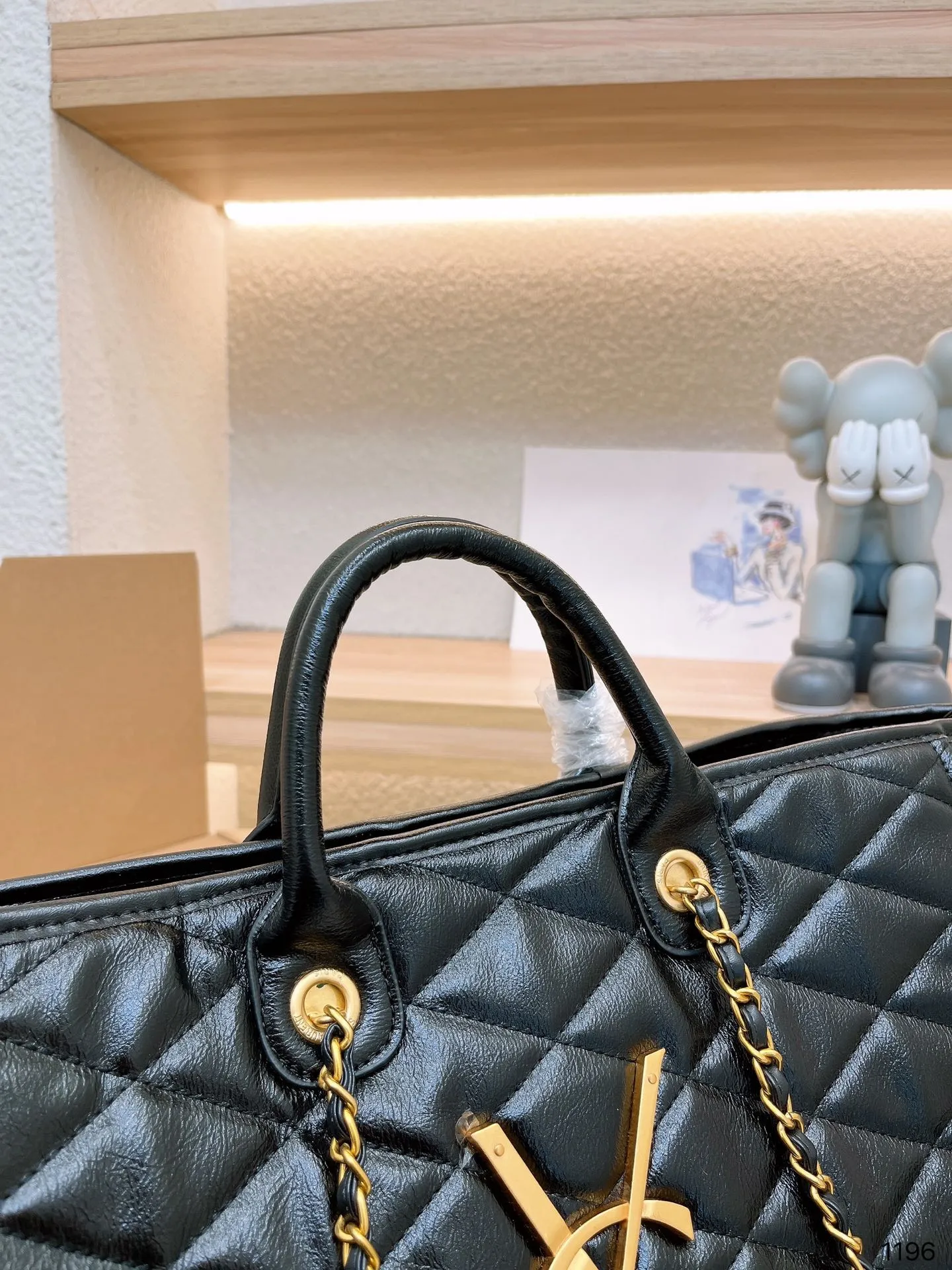 Fashionable YSL letter handbag