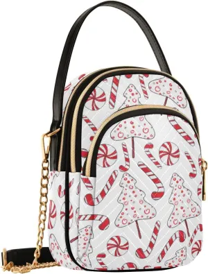 Festive Cell Phone Purse Crossbody Handbag Durable Shoulder Bag