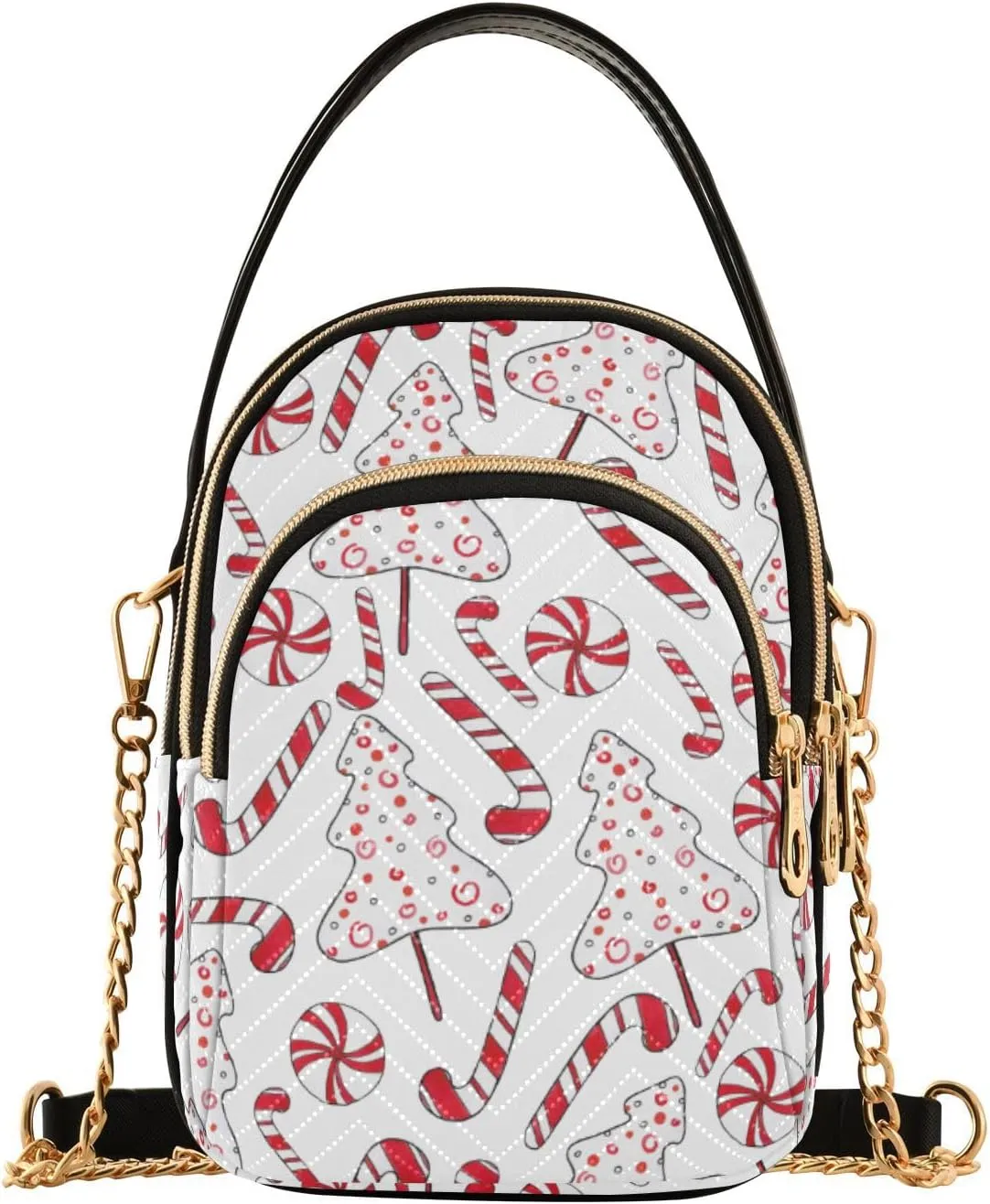 Festive Cell Phone Purse Crossbody Handbag Durable Shoulder Bag
