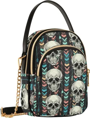 Festive Cell Phone Purse Crossbody Handbag Durable Shoulder Bag