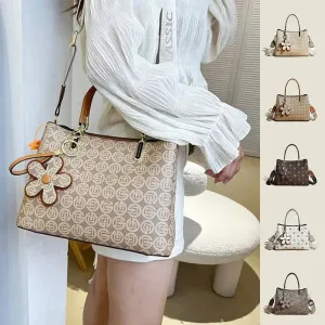 Floral Printed Tote Fashionable Shoulder Crossbody Bag for Every Occasion