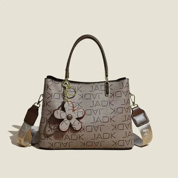 Floral Printed Tote Fashionable Shoulder Crossbody Bag for Every Occasion