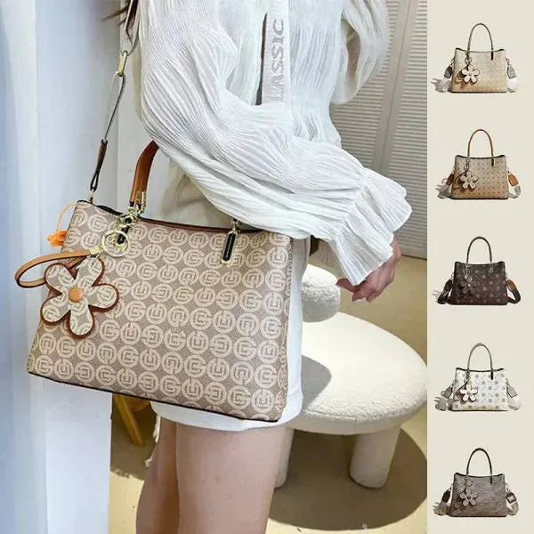 Floral Printed Tote Fashionable Shoulder Crossbody Bag for Every Occasion