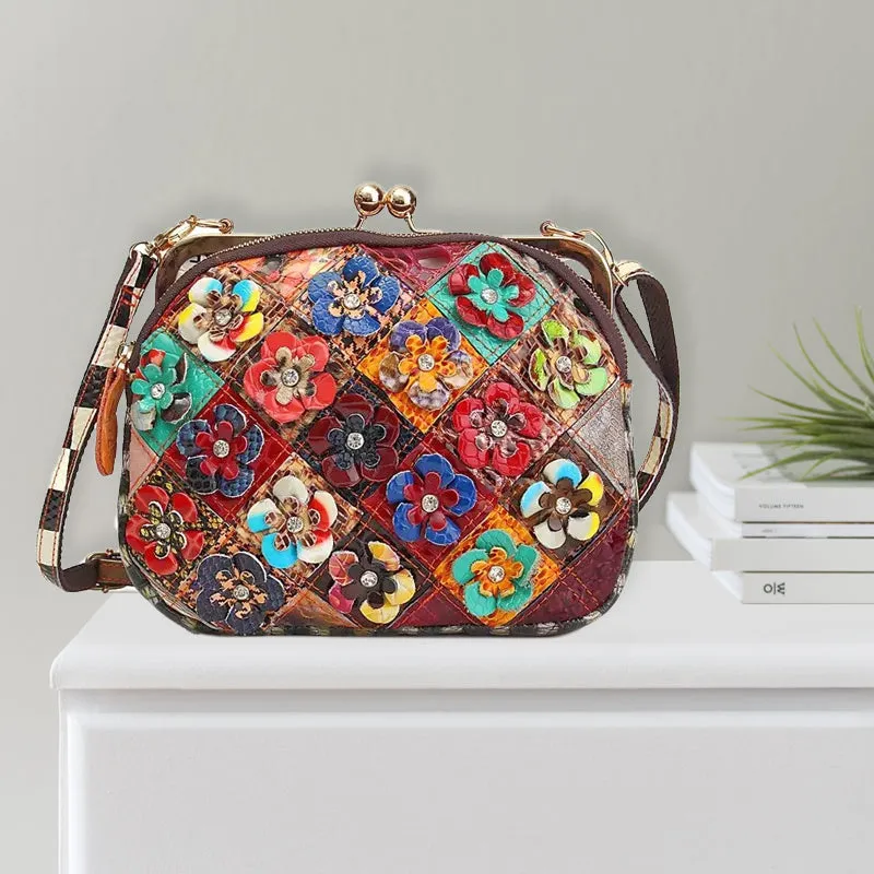 Flower Color Slant Bag