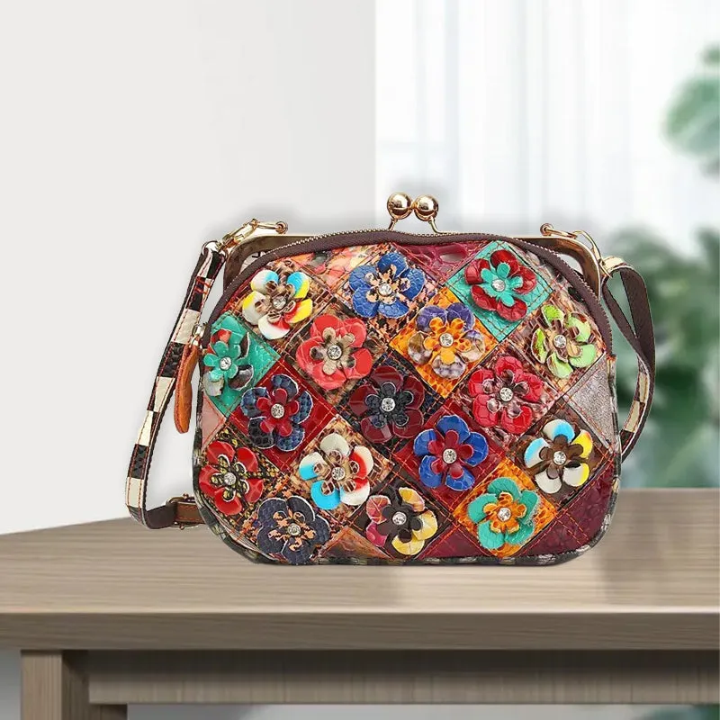 Flower Color Slant Bag