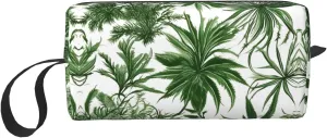 Flowering Herbs And Herbaceous Plants Cosmetic Bags For Women Small Makeup Bag For Purse Makeup Pouch Travel Makeup Bag With Zipper