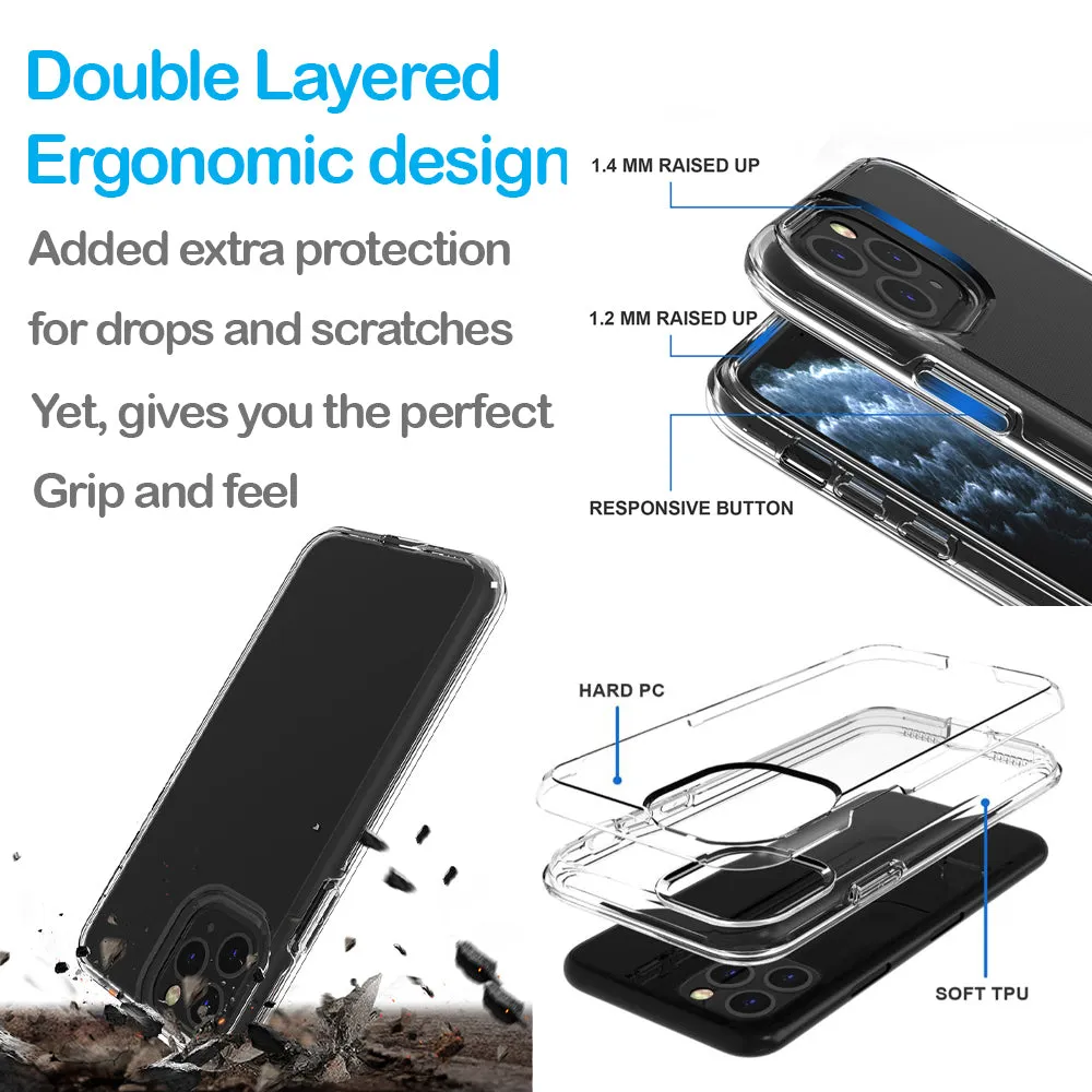 For Apple iPhone 14 Pro Max Mandala Geometry Abstract Multiverse Pattern Design Hybrid Protective Phone Case Cover