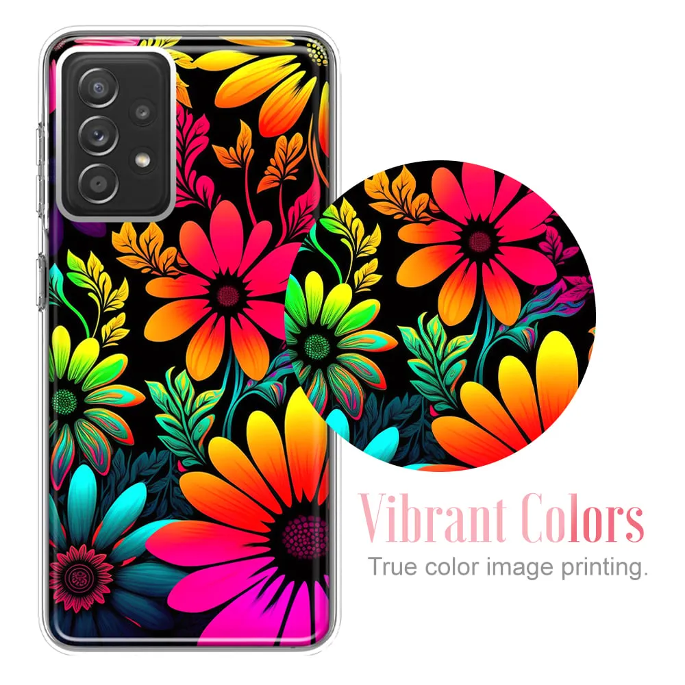 For Samsung Galaxy S23 Cute Bears Slim Shockproof Hard Shell TPU Case Heavy Duty Protective Phone Cover