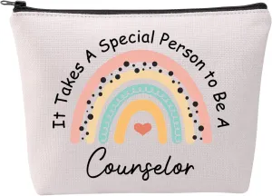 FOTAP Counselor Survival Kit It Takes A Special Person to Be A Counselor Makeup Bag Counselor Graduation Gift Counselor Gift (Special Counselor)