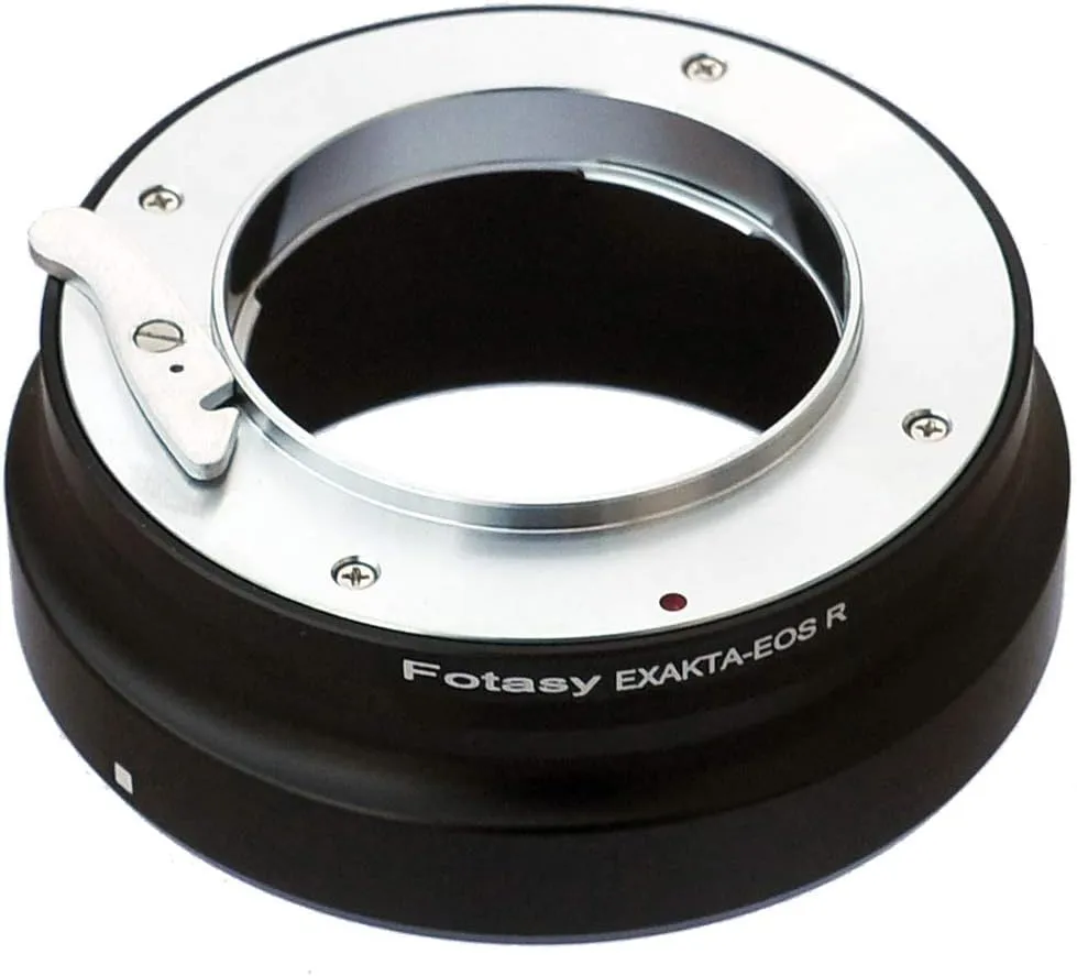 Fotasy Exakta Lens to Cannon EOS RF Mount Adapter, Exacta EOS R Adapter, Exakta RF Adapter, Adapter for Auto Topcon Lense, compatible with Canon EOS R Mirrorless Camera EOS R RP Ra R3 R5 R6 R7 R10