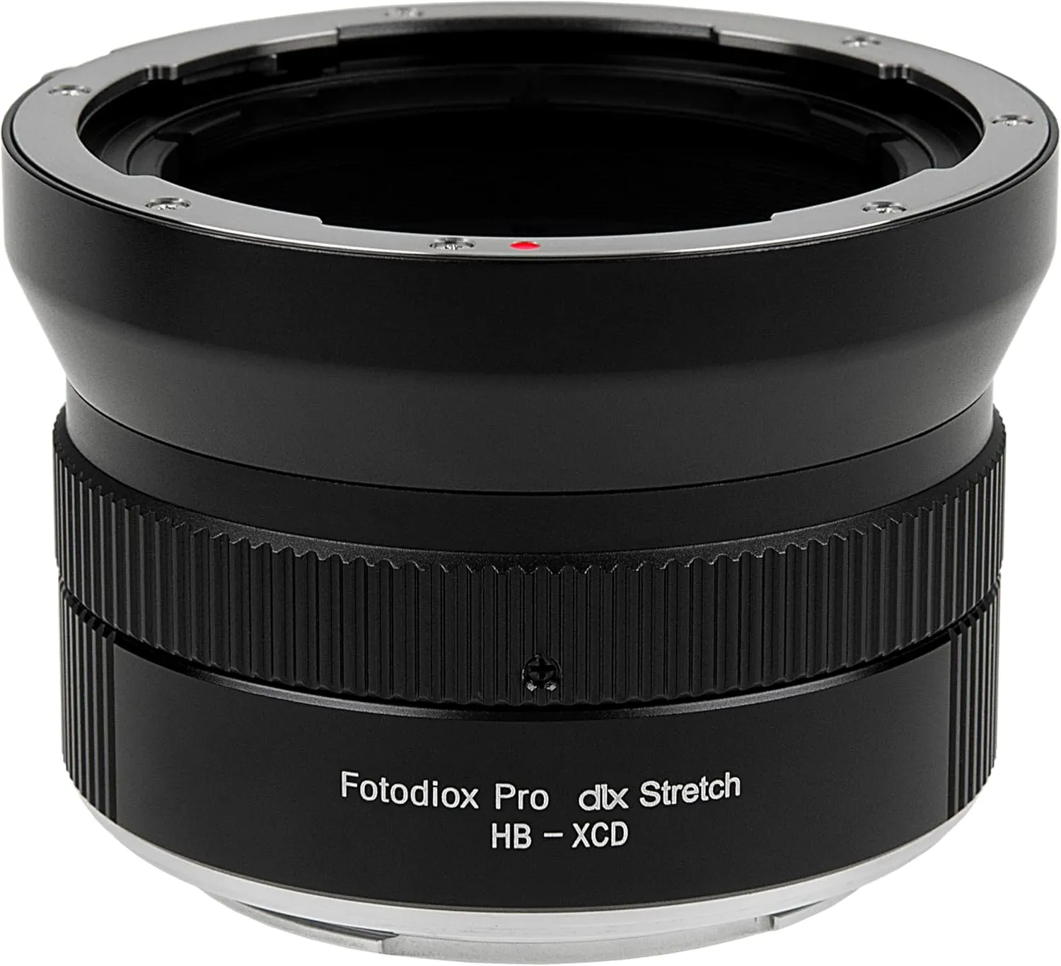 Fotodiox DLX Stretch Lens Adapter - Compatible with Hasselblad V-Mount SLR Lenses to Hasselblad X-System (XCD) Mirrorless Camera Bodies with Macro Focusing Helicoid and 49mm Filter Threads