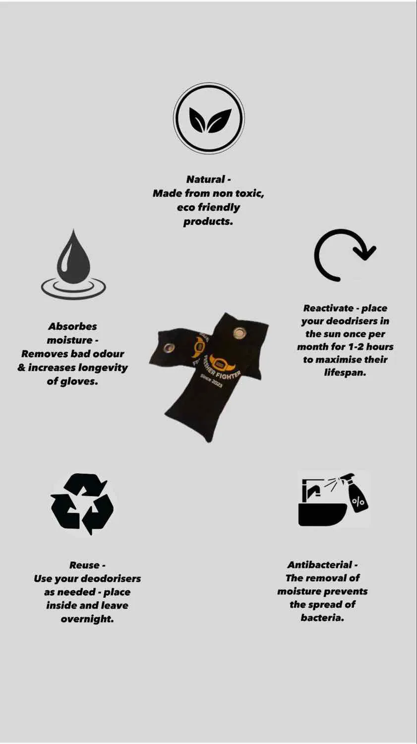 Fresher Fighter Glove Deodorisers